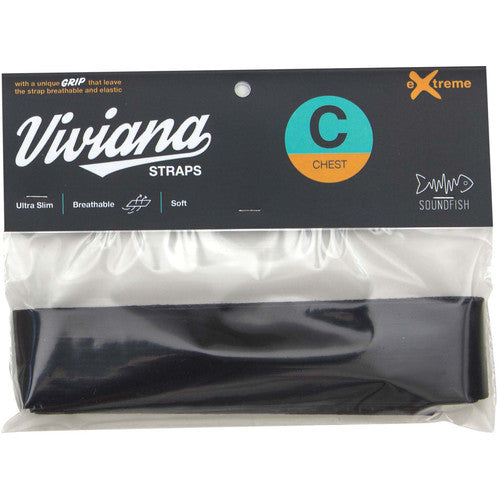 Viviana Straps VSCHBKEX 胸用ストラップ エクストリーム(低刺激/106cm) ブラック