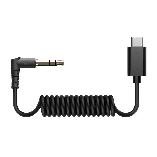 Hollyland HL-35T01 Lark M1用3.5mm TRS⇔USB Type-C 変換ケーブル(Android/iPad)