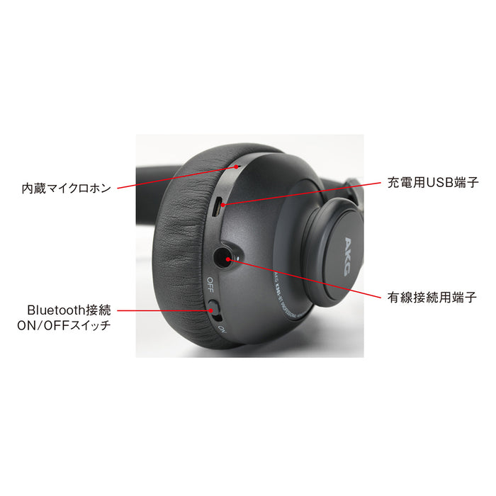 AKG K361-BT-Y3 密閉型ヘッドホン