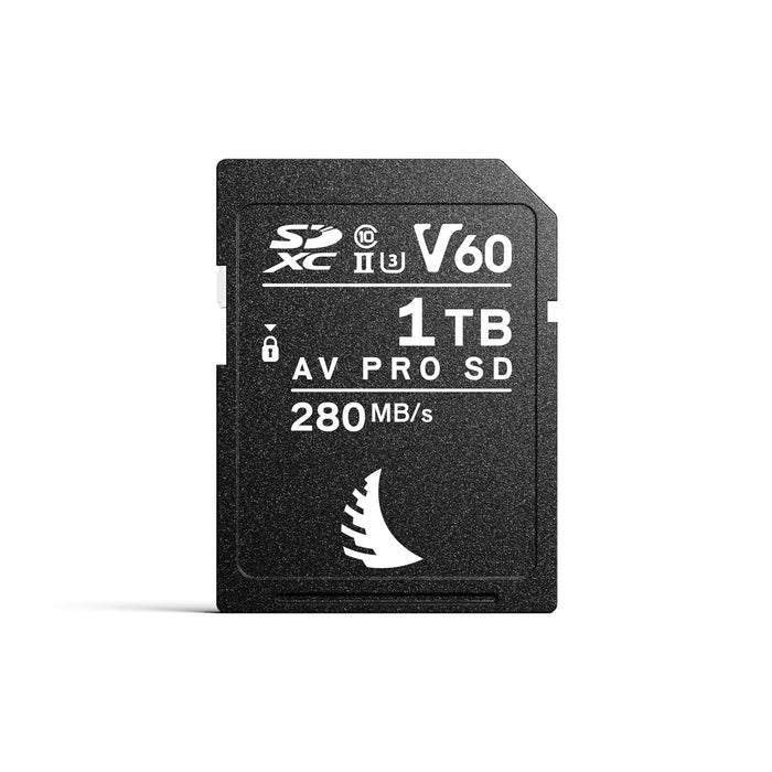 Angelbird AVP1T0SDMK2V60 AV PRO SD V60 MK2 1 TB (容量1TB SDXC UHS-II、C10、U3、V60 最大読出280MB/s 最大書込160MB/s)
