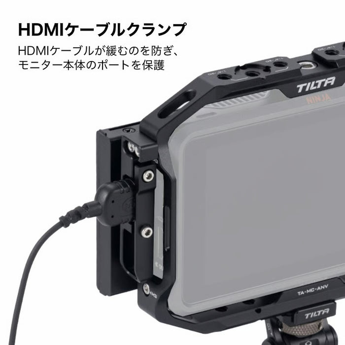 Tilta TA-MC-ANV-B Atomos Ninja V用 モニターケージ ブラック