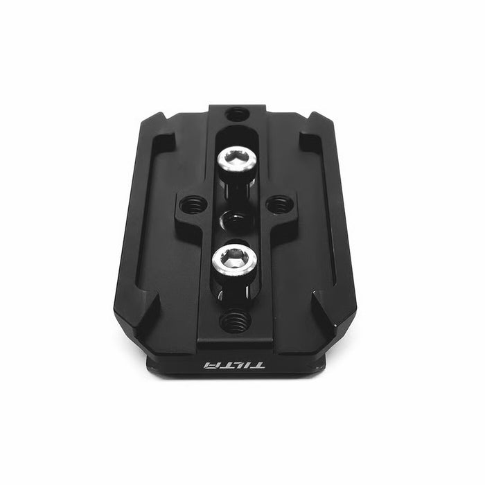 Tilta TA-LSR-DQRP-B ARCA Manfrotto Dual Quick Release Plate for Lightweight Shoulder Rig - Black