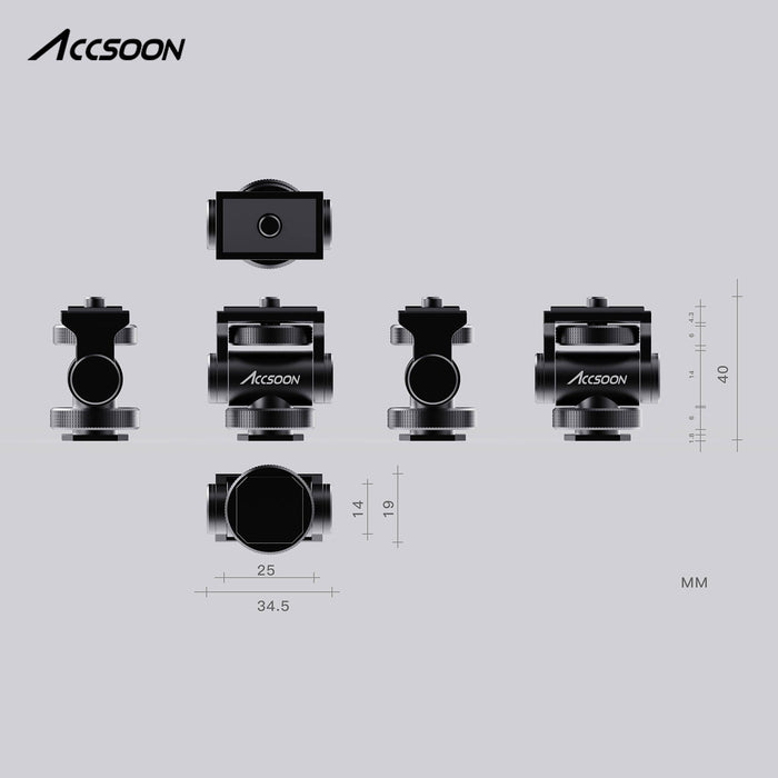 Accsoon AA-01 Multiple-direction Cold Shoe
