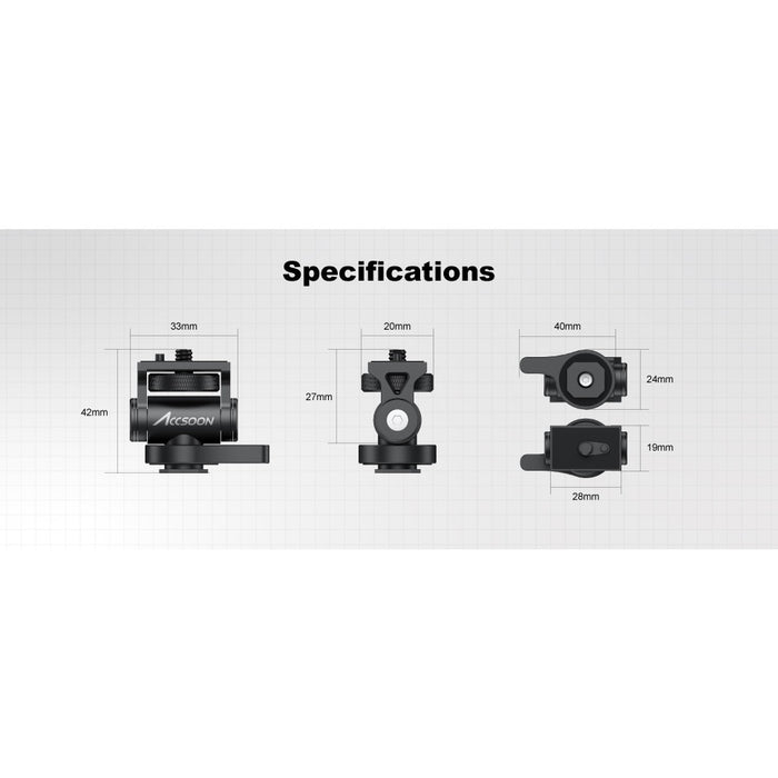 Accsoon AA-01 Multiple-direction Cold Shoe