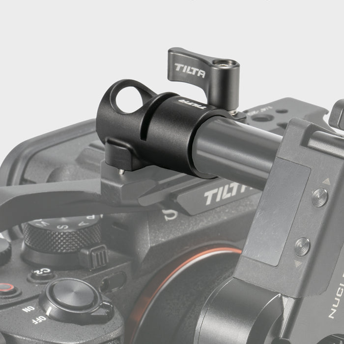 Tilta TA-15RH-1420S-B 15mmロッドホルダー 1/4インチ-20アダプター(サイドマウント) ブラック