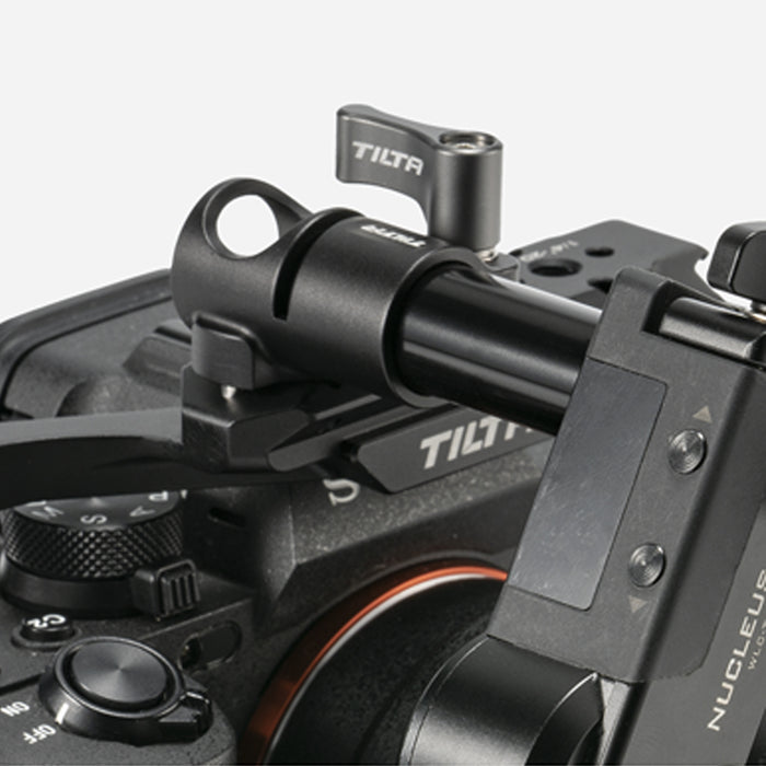 Tilta TA-15RH-1420S-B 15mmロッドホルダー 1/4インチ-20アダプター(サイドマウント) ブラック