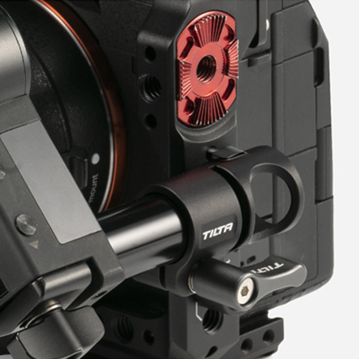 Tilta TA-15RH-1420S-B 15mmロッドホルダー 1/4インチ-20アダプター(サイドマウント) ブラック
