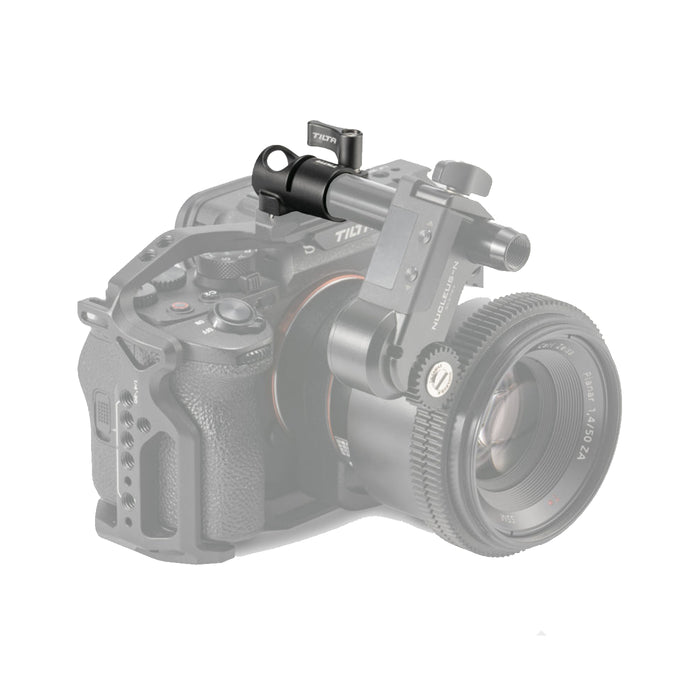 Tilta TA-15RH-1420S-B 15mmロッドホルダー 1/4インチ-20アダプター(サイドマウント) ブラック
