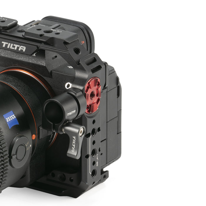 Tilta TA-15RH-1420F-B 15mmロッドホルダー 1/4インチ-20アダプター(フロントマウント) ブラック