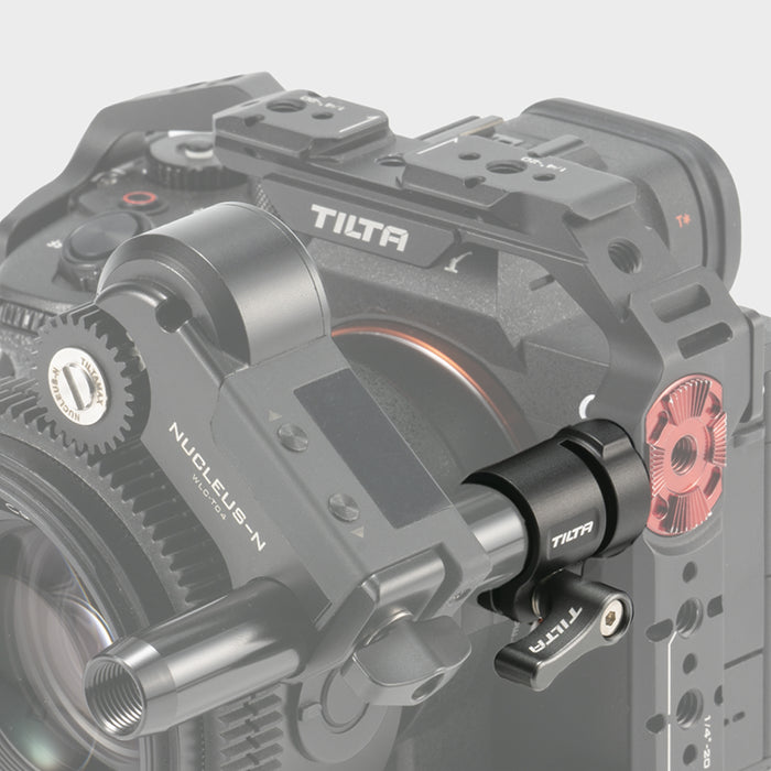Tilta TA-15RH-1420F-B 15mmロッドホルダー 1/4インチ-20アダプター(フロントマウント) ブラック