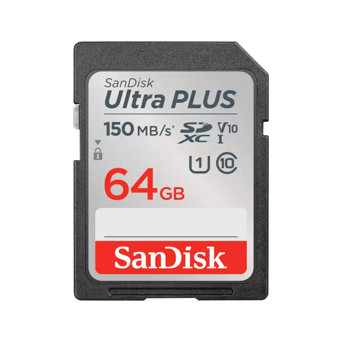 SanDisk SDSDUWC-064G-JN3IN Ultra PLUS SDXC UHS-Iカード 64GB
