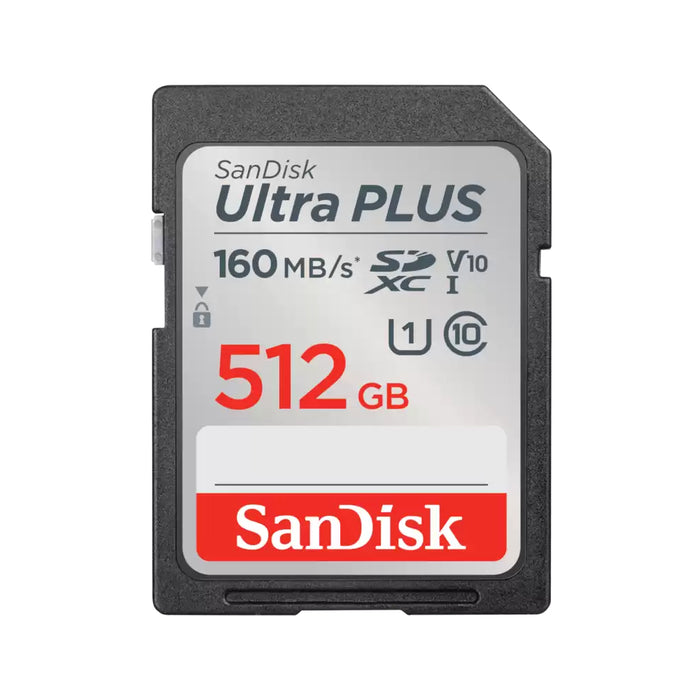SanDisk SDSDUWL-512G-JN3IN Ultra PLUS SDXC UHS-Iカード 512GB