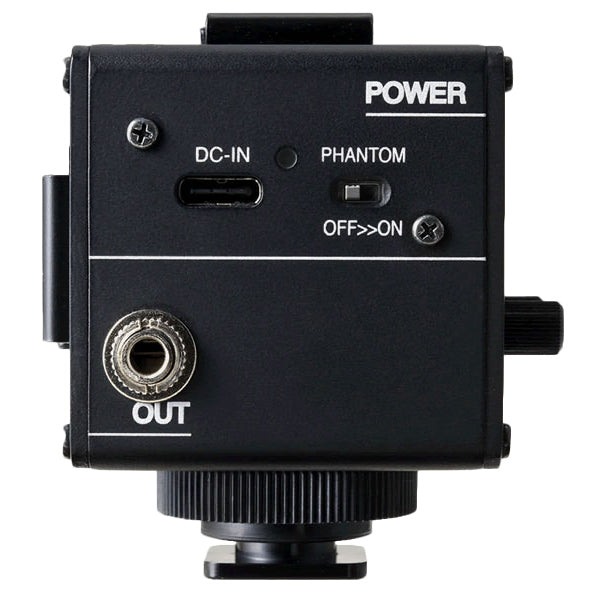 AZDEN MC-1PH(BLACK) ファンタム電源供給機能付きマイクアダプター(ブラック)