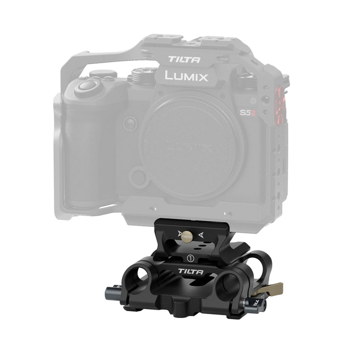Tilta TA-MBP1-B モジュラー 15mm LWSベースプレート Type I ブラック