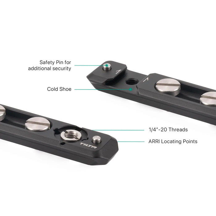 【決算セール2024】Tilta TA-NTMP-B Tilta Multi-Functional NATO Mounting Plate - Black