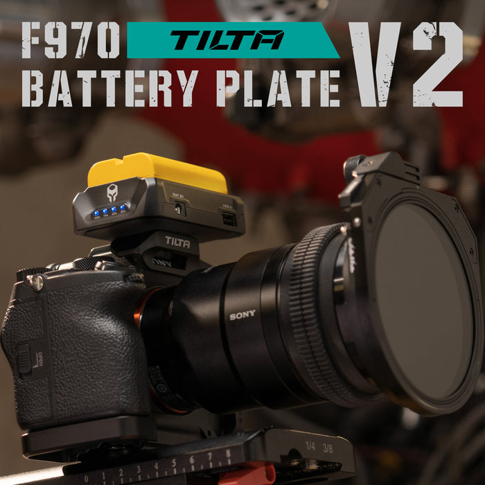 Tilta TA-BTP2-F970-B Tilta F970 Battery Plate V2 - Black