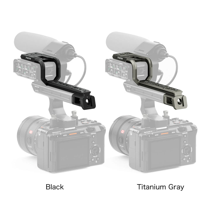 Tilta TA-T13-XLR-TG XLR Extension Bracket for Sony FX3- Titanium Gray