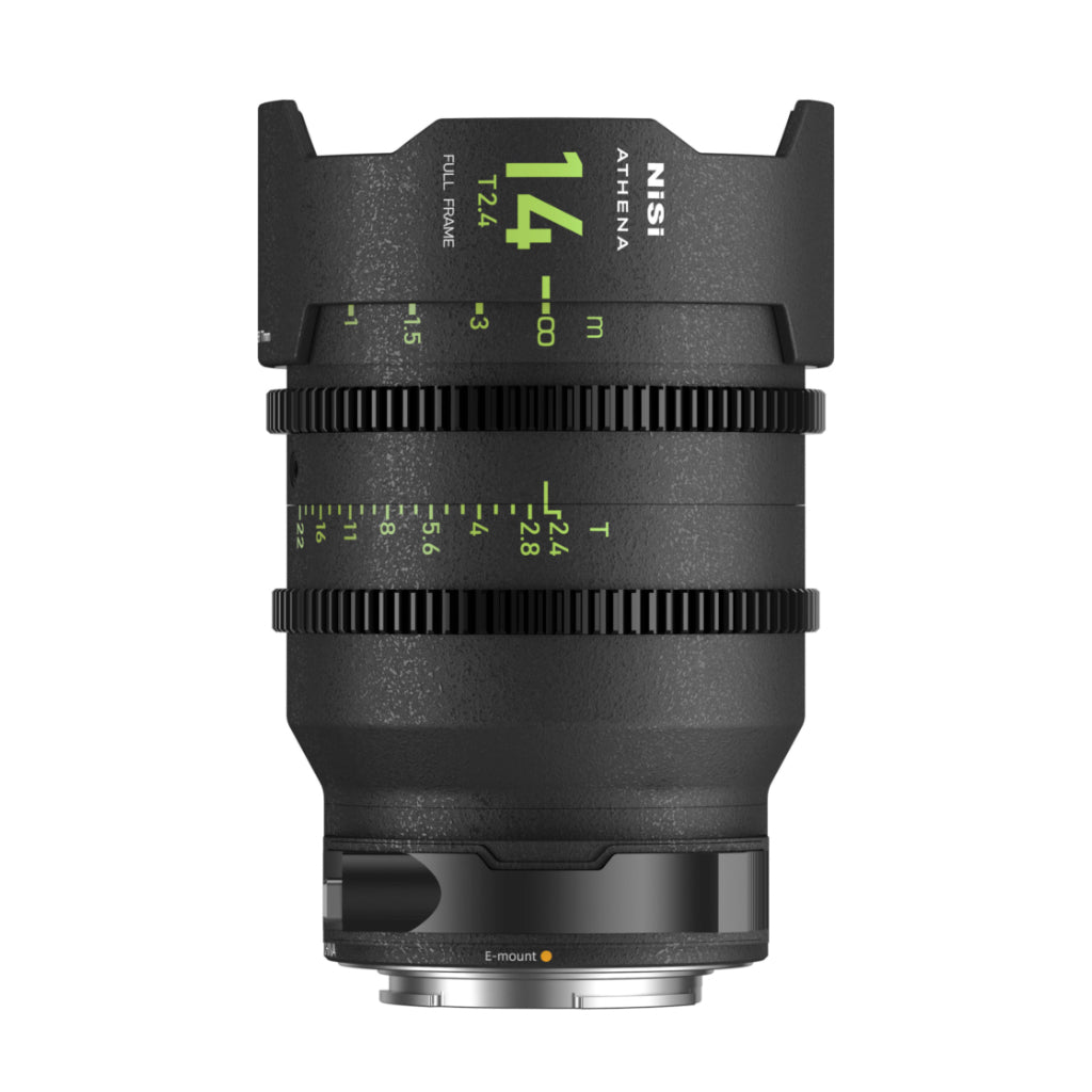 Nisi Athena prime 14mm Eマウント T2.4 シネレンズ NiSi ATHENA PRIME LENS 14mm T2.4(Eマウント) - 業務用撮影