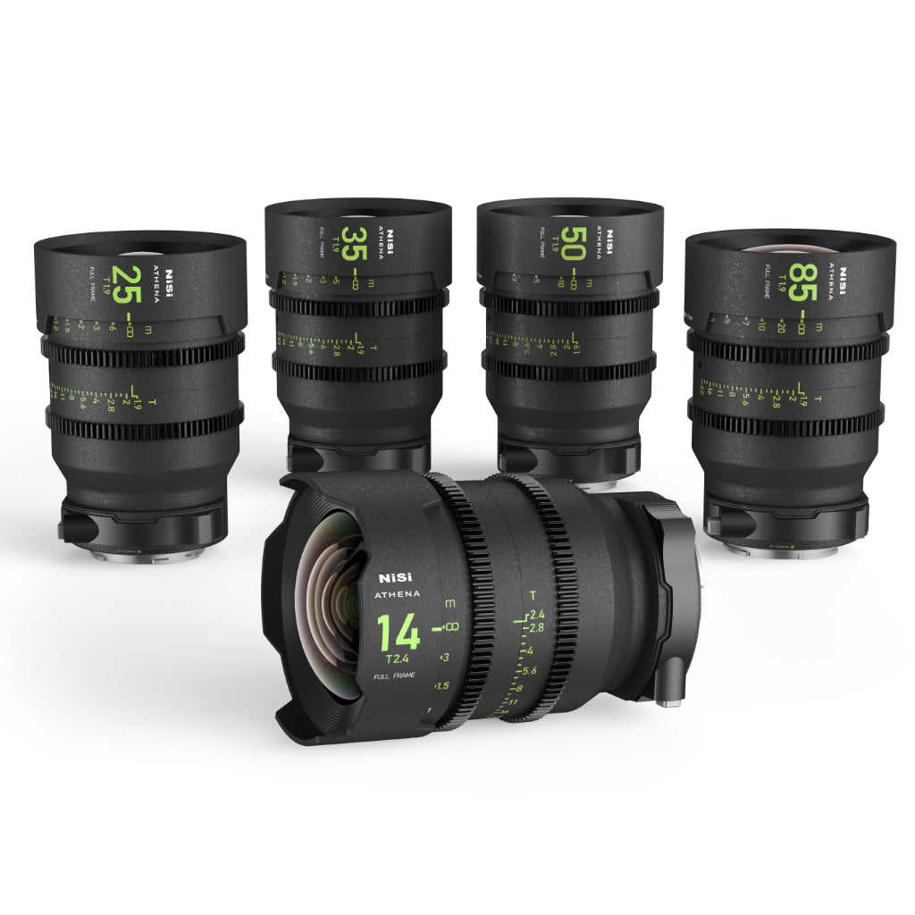 レンズ(単焦点) Nisi Athena prime 14/25/35/50/85 T1.9 PL NiSi ATHENA PRIME SET(Eマウント) - 業務用撮影・映像・音響