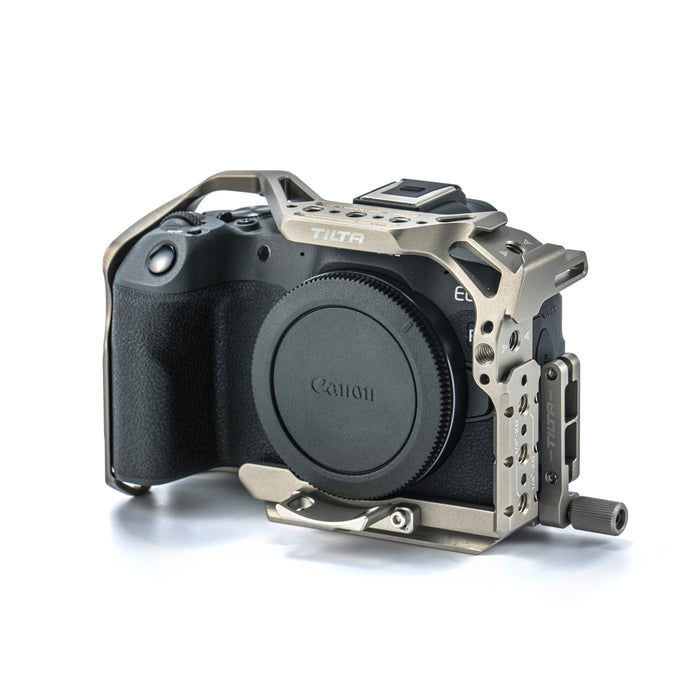 TILTA TA-T28-FCC-TG Full Camera Cage for Canon R8 - Titanium Gray
