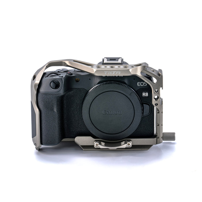 TILTA TA-T28-FCC-TG Full Camera Cage for Canon R8 - Titanium Gray