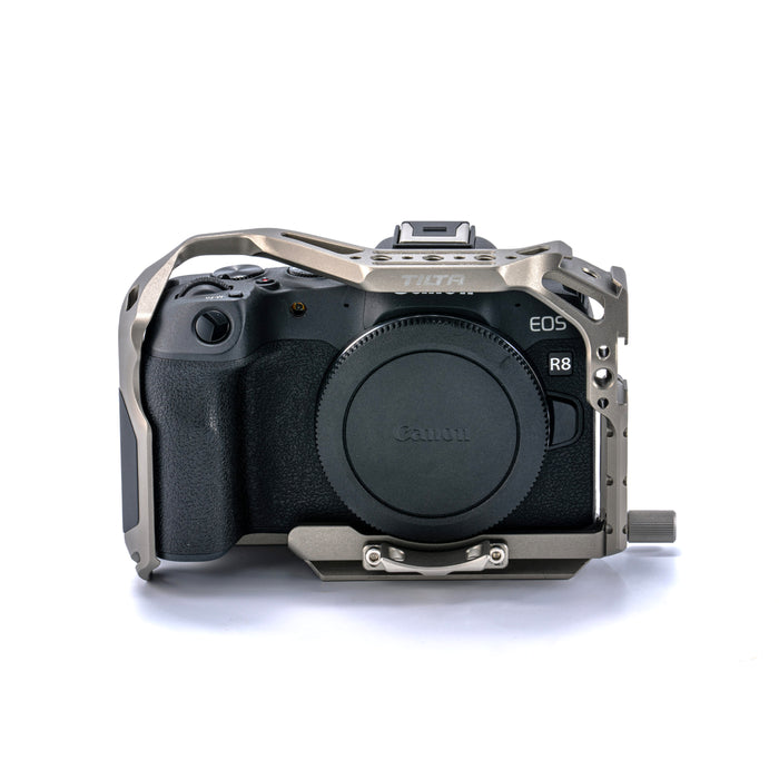 Tilta TA-T28-FCC-TG Full Camera Cage for Canon R8 - Titanium Gray