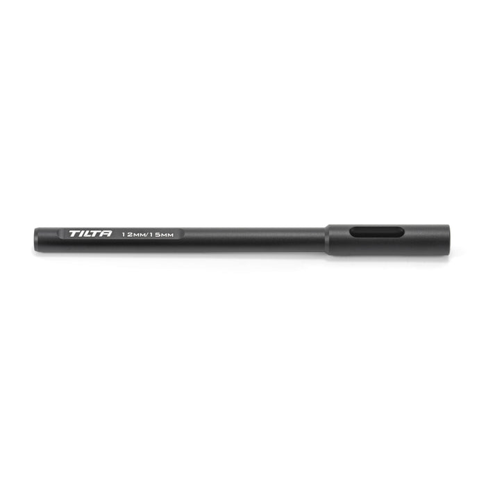 Tilta TA-12RA-20-B Tilta 15mm to 12mm DJI Rod Adapter (20cm) - Black
