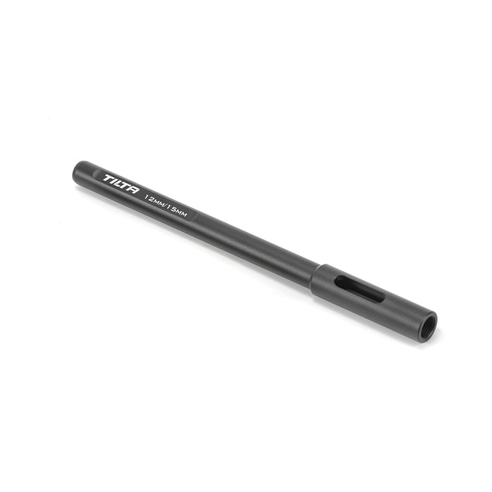 Tilta TA-12RA-20-B Tilta 15mm to 12mm DJI Rod Adapter (20cm) - Black