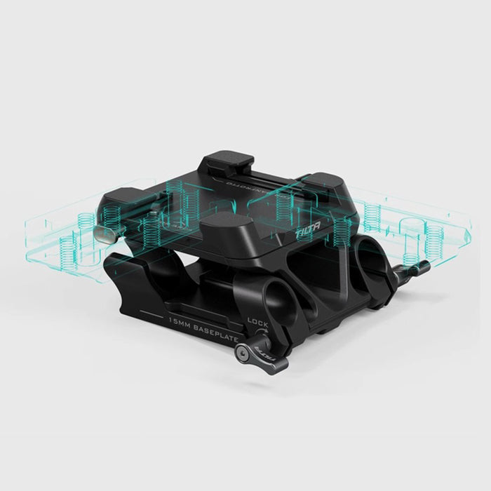 Tilta TA-DBP-B Tilta 15mm LWS Arca Manfrotto Dual Baseplate - Black