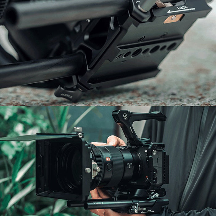 Tilta TA-DBP-B Tilta 15mm LWS Arca Manfrotto Dual Baseplate - Black