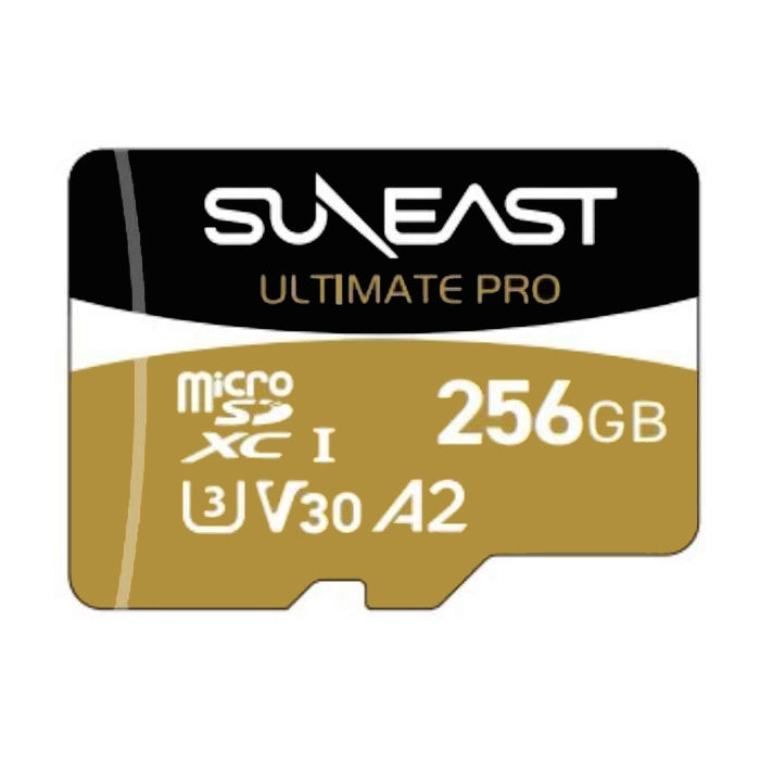 SUNEAST SE-MSDU1256B185 ULTIMATE PRO GOLDシリーズmicroSDXC(256GB/U3/UHS-I/V30)