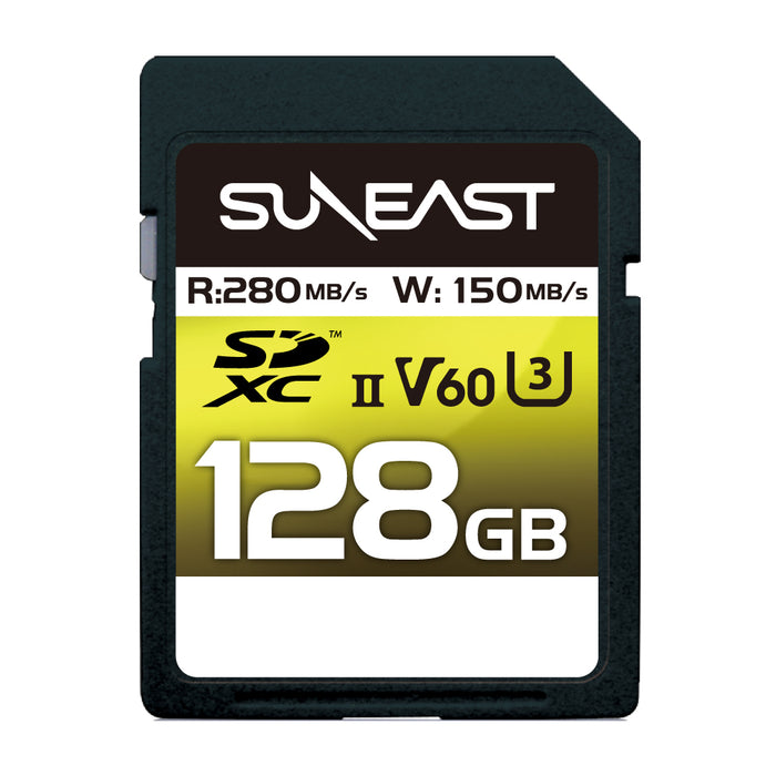 【ワケあり品】SUNEAST SE-SDU2128GB280 SUNEAST ULTIMATE PRO SDXC(128GB/U3/UHS-II/V60)
