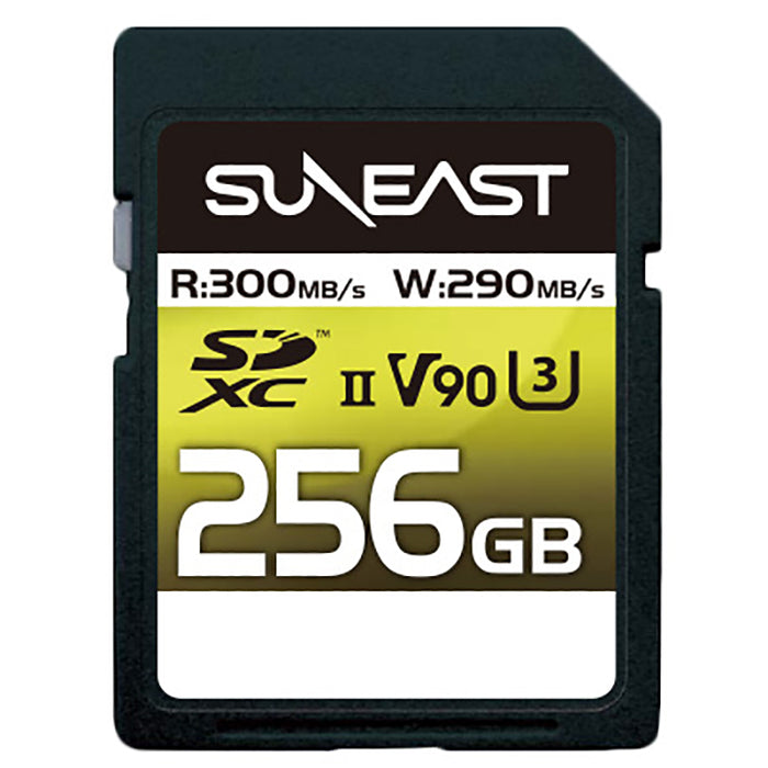 【ワケあり品】SUNEAST SE-SDU2256GA300 SUNEAST ULTIMATE PRO SDXC(256GB/U3/UHS-II/V90)