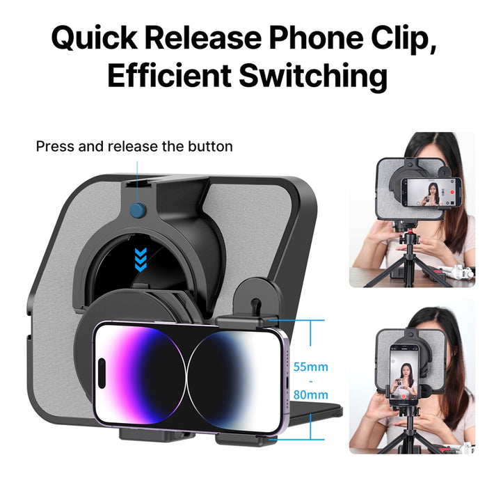 【ワケあり品】Ulanzi R004GBB1 RT02 タブレット・スマホ用テレプロンプター（リモコン付）