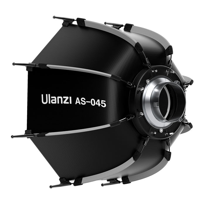 Ulanzi 3308 AS-045 クイックリリース八角形ハニカムグリッドソフトボックス