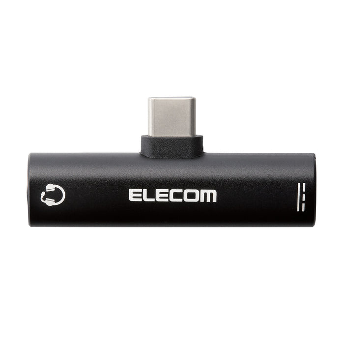 ELECOM MPA-C35PDBK Type-C変換アダプタ USB PD対応 給電機能付 ブラック