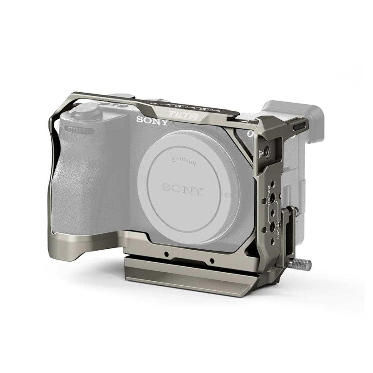 SONY　α6700　TILTA カメラケージ　カメラTA-T54-FCC-TG Tilta TA-T54-FCC-TG Sony α6700用 フルカメラケージ チタニウムグレー