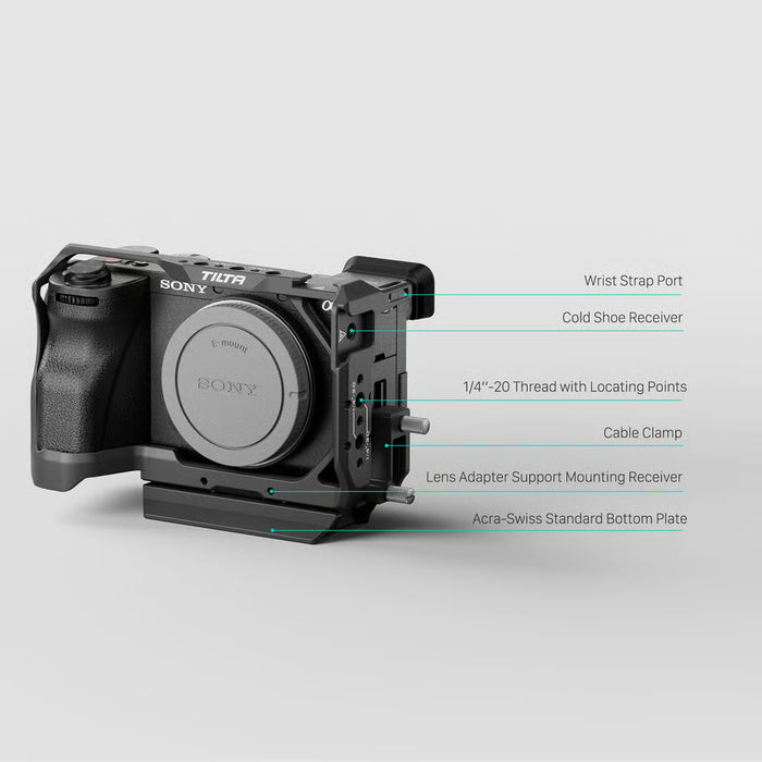 Tilta TA-T54-A-TG Sony α6700用 カメラケージ ライトウェイトキット チタニウムグレー