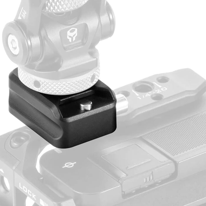 Tilta TA-CSR2-B Tilta Cold Shoe Receiver Adapter with Locking Pin - Black