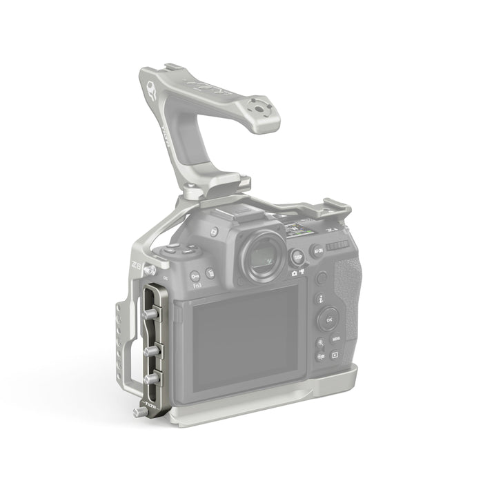 Tilta TA-T55-CC1-TG HDMI and USB-C Cable Clamp for Nikon Z8 - Titanium Gray