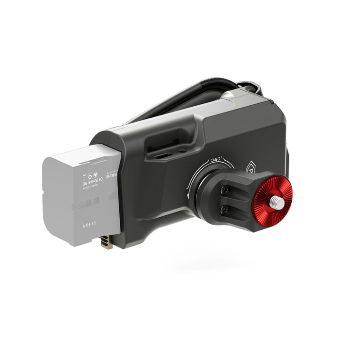 Tilta TA-LFH3-57-G Tiltaing Left Side Advanced Focus Handle (F570 Battery) Type III - Tilta Grey