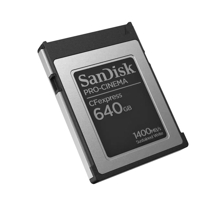 SanDisk SDCFEC-640G-JN4NN PRO-CINEMA CFexpress Type-Bカード 640GB