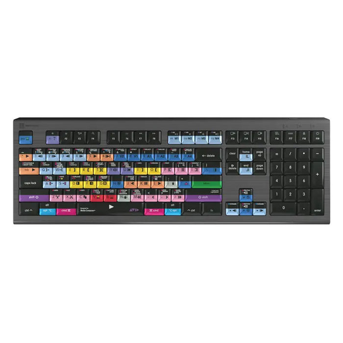 LogicKeyboard LKB-MCOMP-A2M-US Avid Media Composer PC PRO Astra 2 US(Mac用)