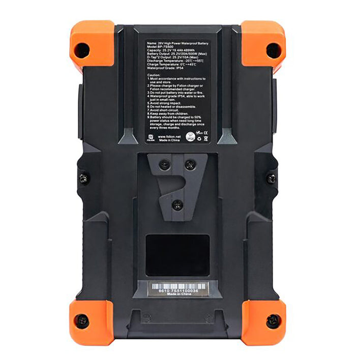 FXLION BP-7S500 26V 489Wh 大容量Vマウントバッテリー