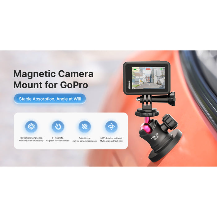 Ulanzi C062GBB1 C029 GoPro用マグネティックカメラマウント