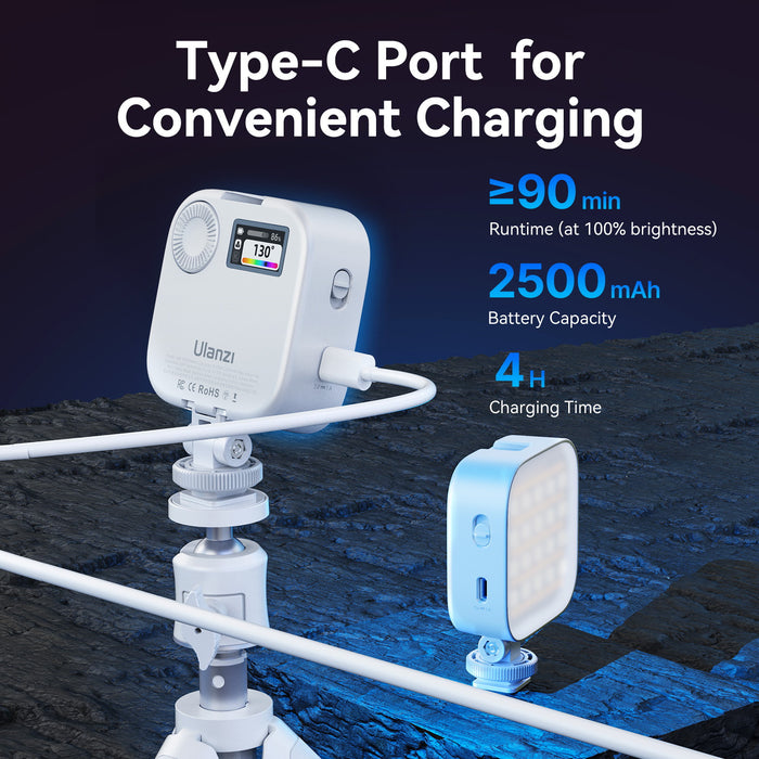 Ulanzi C018GBB1 ハンドルバークランプマウント(GoPro/Insta360/Osmo Pocket 3/Osmo Pocket 4/アクションカメラ対応)