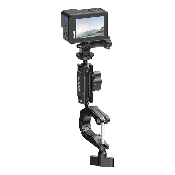 Ulanzi C018GBB1 ハンドルバークランプマウント(GoPro/Insta360/Osmo Pocket 3/Osmo Pocket 4/アクションカメラ対応)