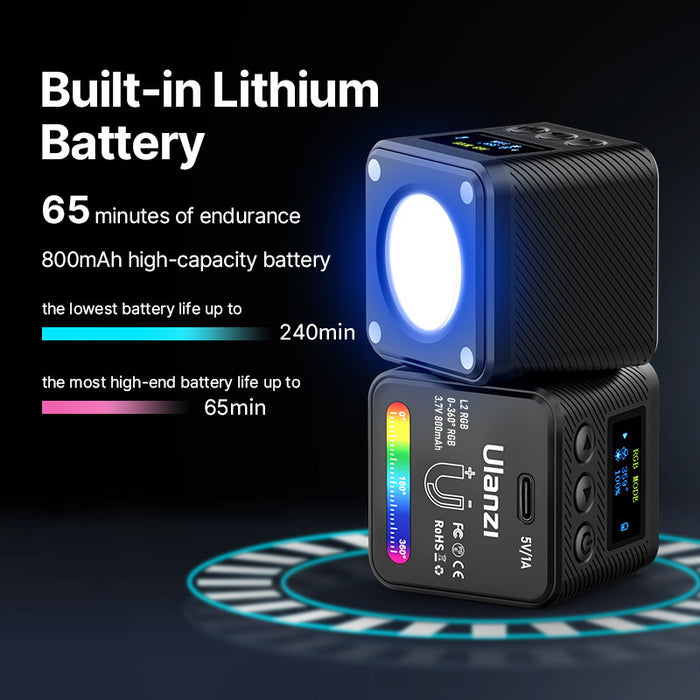 Ulanzi 2878 L2 RGB COB VEDIO LIGHT