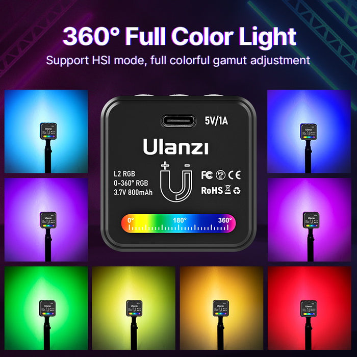 Ulanzi 2878 L2 RGB COB VEDIO LIGHT
