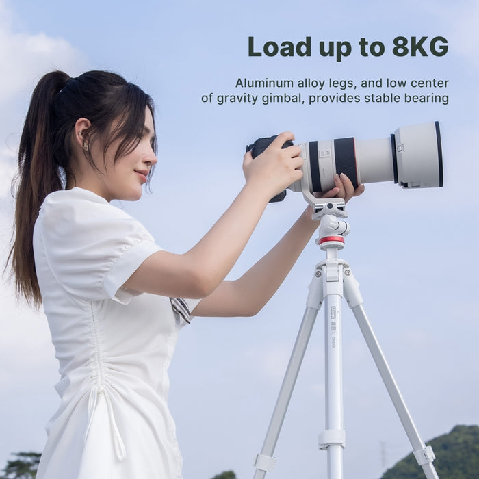 Ulanzi 3098 OMBRA トラベル三脚(ホワイト)